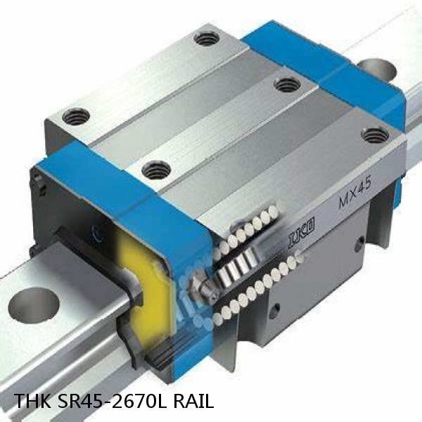 SR45-2670L RAIL THK Linear Bearing,Linear Motion Guides,Radial Type LM Guide (SR),Radial Rail (SR)
