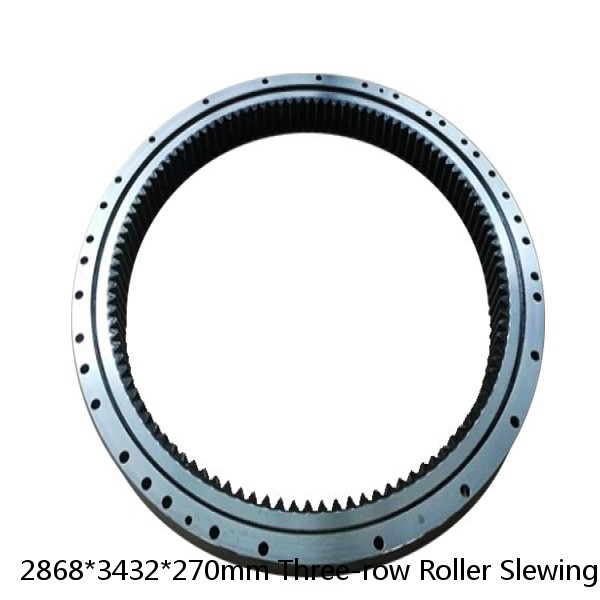 2868*3432*270mm Three-row Roller Slewing Bearing 130.50.3150